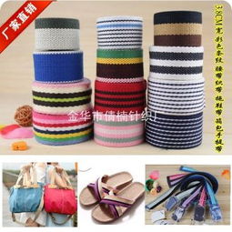 廠家直銷，品質(zhì)保證 探秘義烏國際商貿(mào)城四區(qū)倩楠針織廠的特色織帶產(chǎn)品